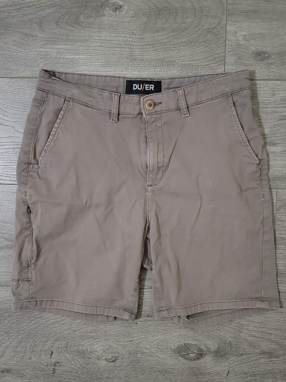 DUER Live Free Shorts in Khaki